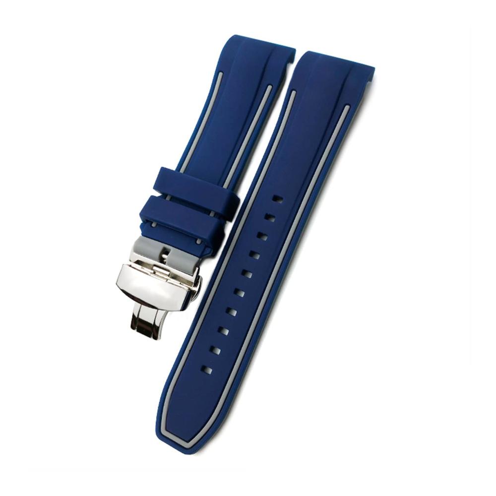Blauer Butterfly-Verschluss