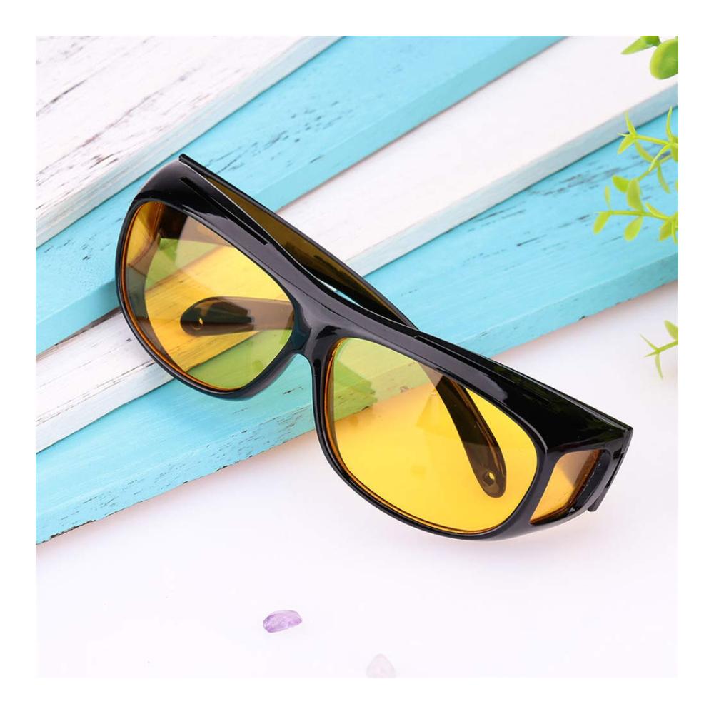 HD Vision Nachtfahrbrille | UV-Schutz | Sonnenbrille für Männer und Frauen | Sportbrille für das Autofahren bei Tag und Nacht | 3Pcs Gelb