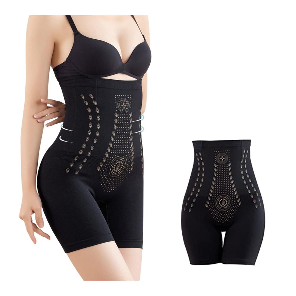 Miederslip GoPaw – Figurformender Damenunterhosen mit Lonstech Fasertechnologie in Schwarz