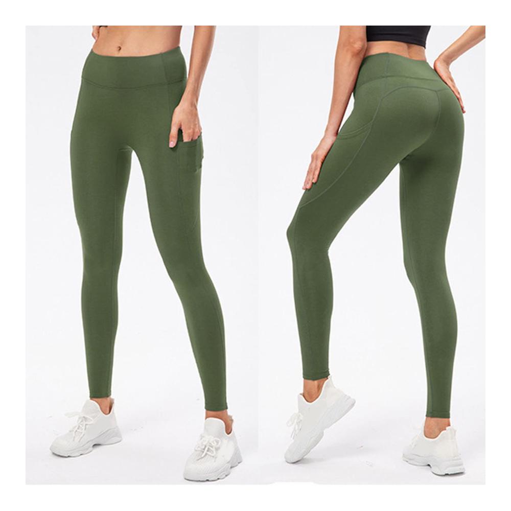 Damen-Leggings Hohe Taille verdickte Hose mit Taschen verstellbare maßgeschneiderte Passform Druckdesign – Ideal für Outdoor-Aktivitäten und festliche Anlässe