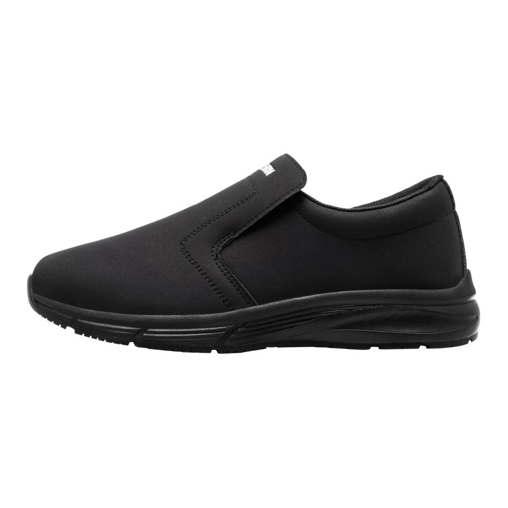 Rutschfeste Herren Kochschuhe Wasserfeste Arbeitsschuhe für Küche Non-Slip Chef Loafers ohne Stahlkappe