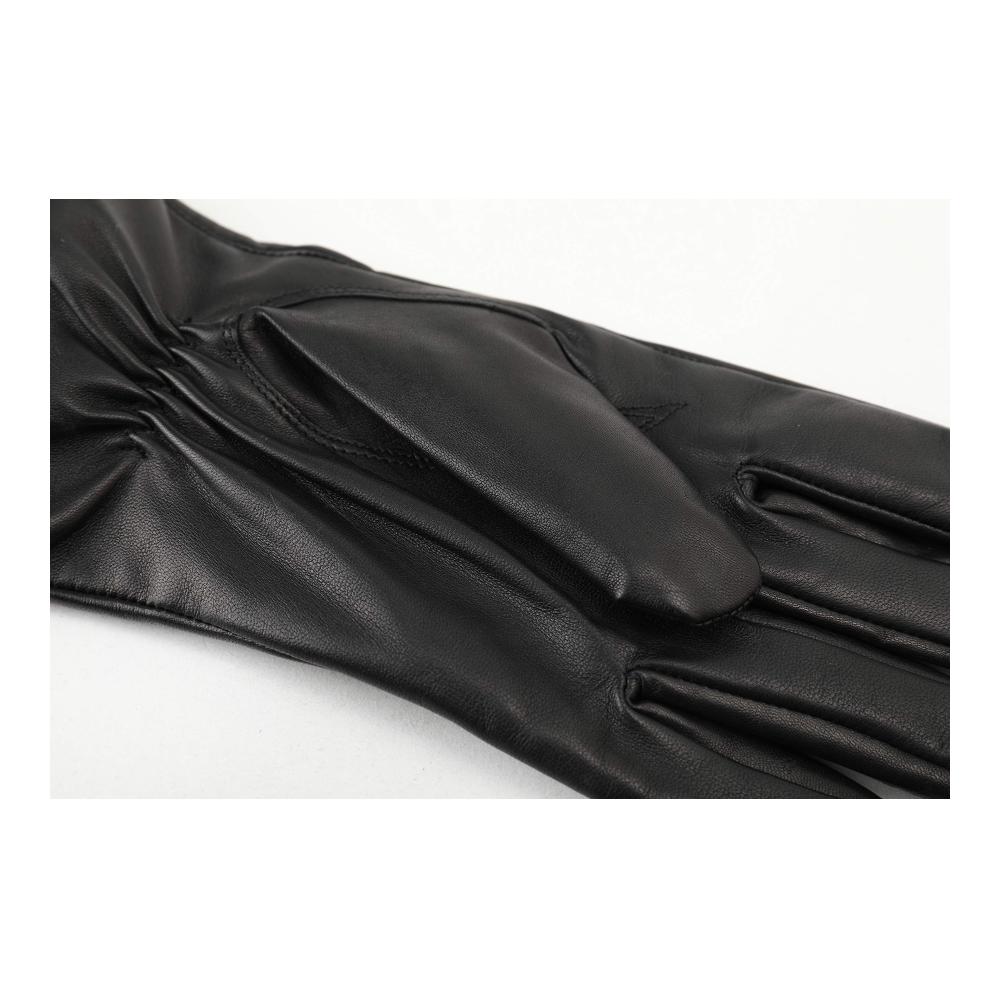 Herren Winterhandschuhe aus Echtem Schaffell Leder mit Warmem Kaschmir- oder Wollfutter