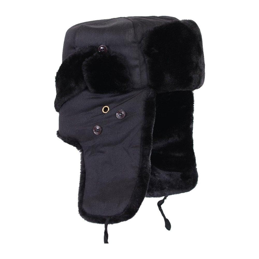 Winter Trapper Hut - Russischer Pilotenhut mit Kunstfell Ohrklappen und Winddichtigkeit für Herren und Damen
