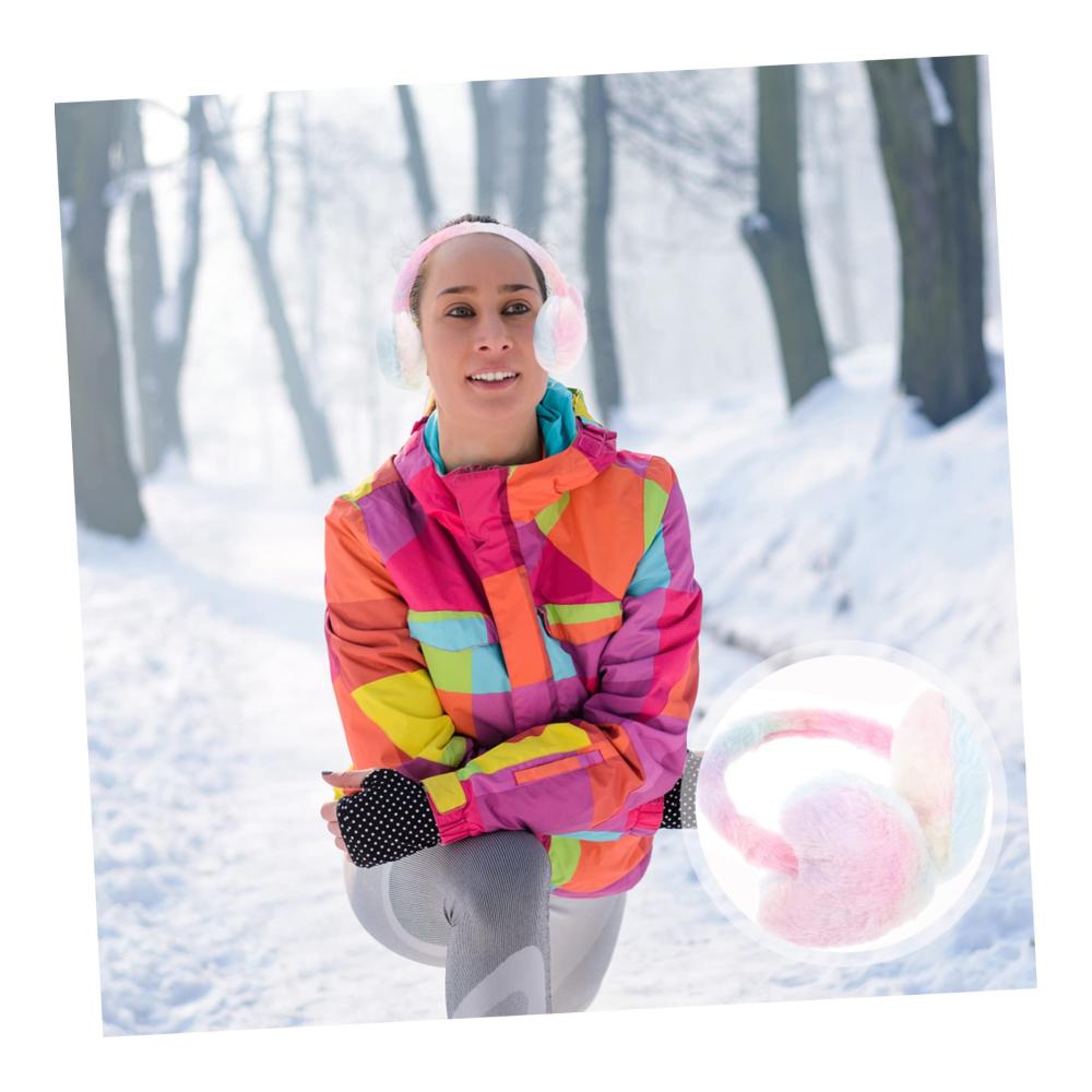 Ohrenschützer für Damen Mädchen und Kinder - Ski-Ohrenwärmer für draußen Winter-Accessoires für Damen und Kinderkleidung
