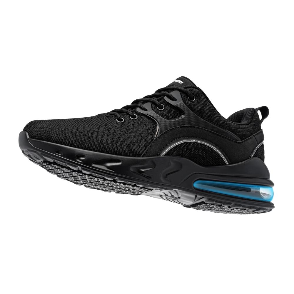 Arbeitsschuhe für Herren Rutschfeste Kochschuhe mit wasserdichter Laufsohle Luftkissen-Dämpfung und ohne Stahlkappe - Ideale Gartenschuhe und Sportschuhe für die Küche