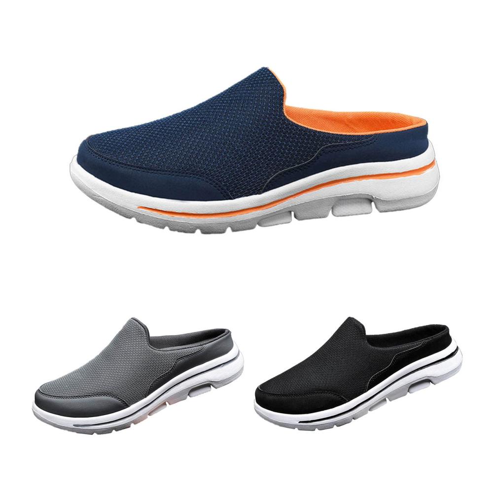Orthopädische Herren-Sneaker Leichte und Atmungsaktive Sportschuhe für Gehen Laufen Joggen und Arbeit - Rutschfeste Turnschuhe für Outdoor-Aktivitäten