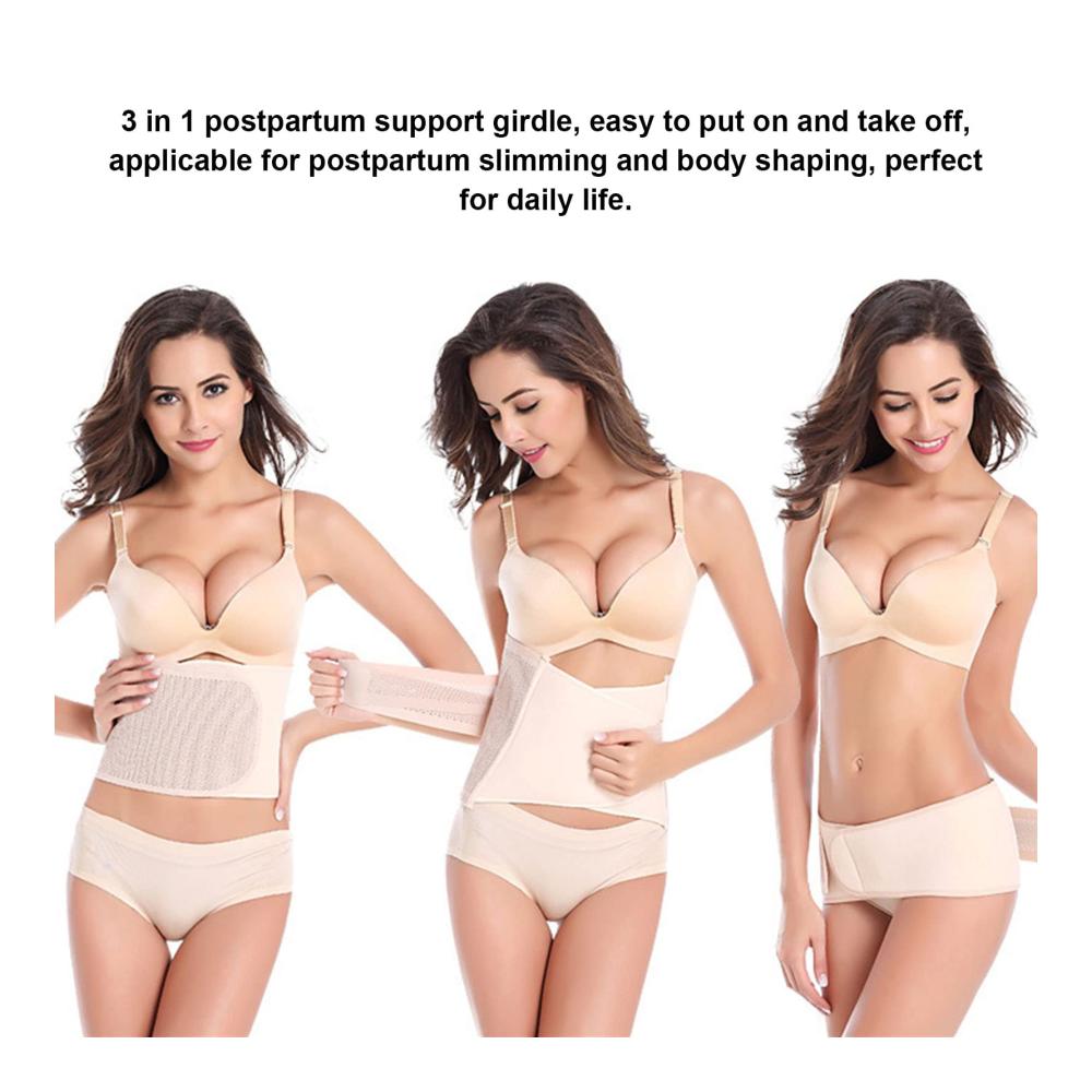 3-in-1 Bauchband Unterstützung Abnehmen & Erholung nach der Geburt - XL Gürtelformer