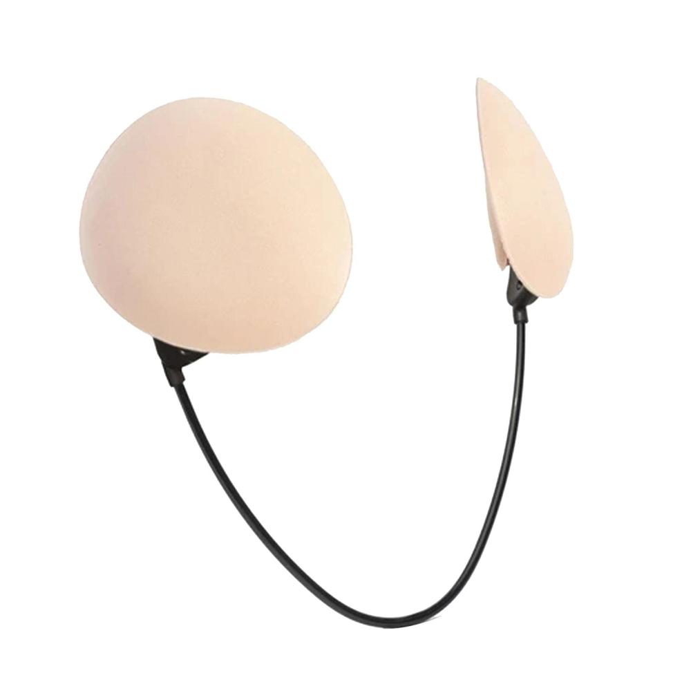 Selbstklebender Push-Up-BH Damen - Rückenfrei Trägerlos Unsichtbar - Hautfreundlich und Komfortabel - Wiederverwendbarer Klebe-BH mit Nippelabdeckungen - Sexy Cup BH für natürlichen Halt