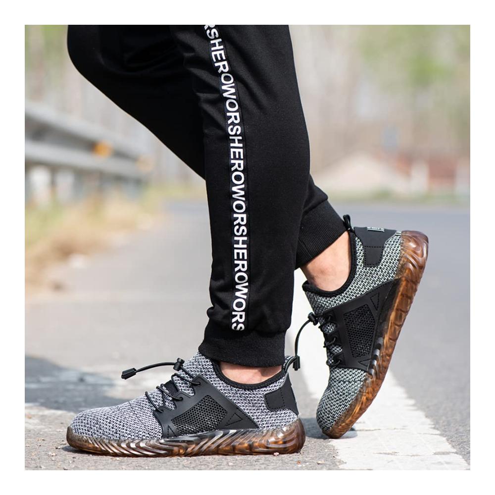 Sicherheitsschuhe Herren/Damen S3 Leichte atmungsaktive Arbeitsschuhe mit Stahlkappen - Sportlich und sicher