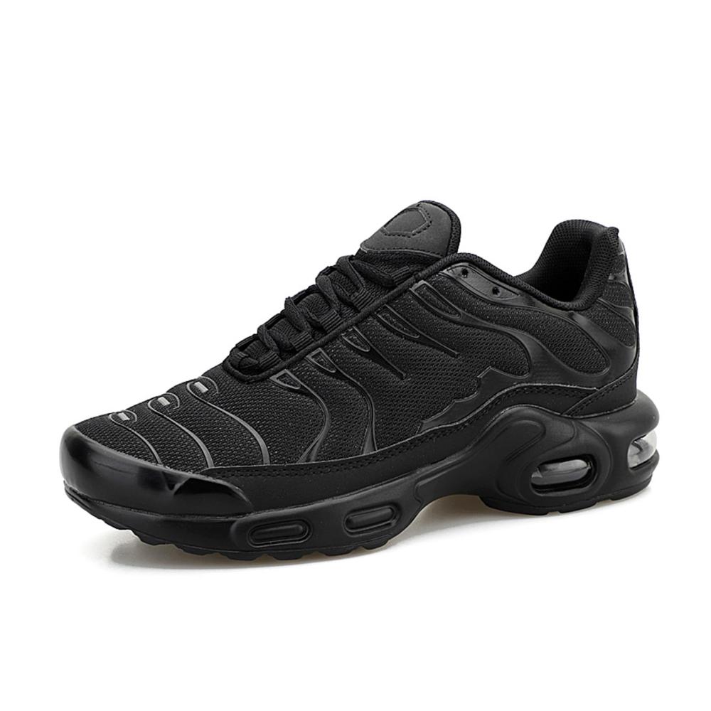 Herren Straßenlaufschuhe mit Luftpolster - Atmungsaktive Turnschuhe für rutschfreies Laufen Walken Tennis und Sport