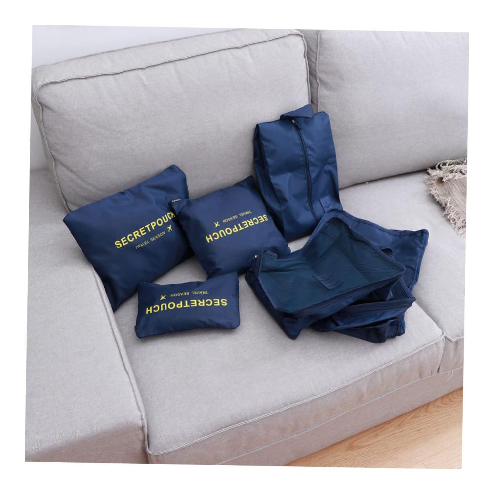 Kofferorganizer Set - 7-teilige Reisegepäcktaschen wasserdicht und einstellbar