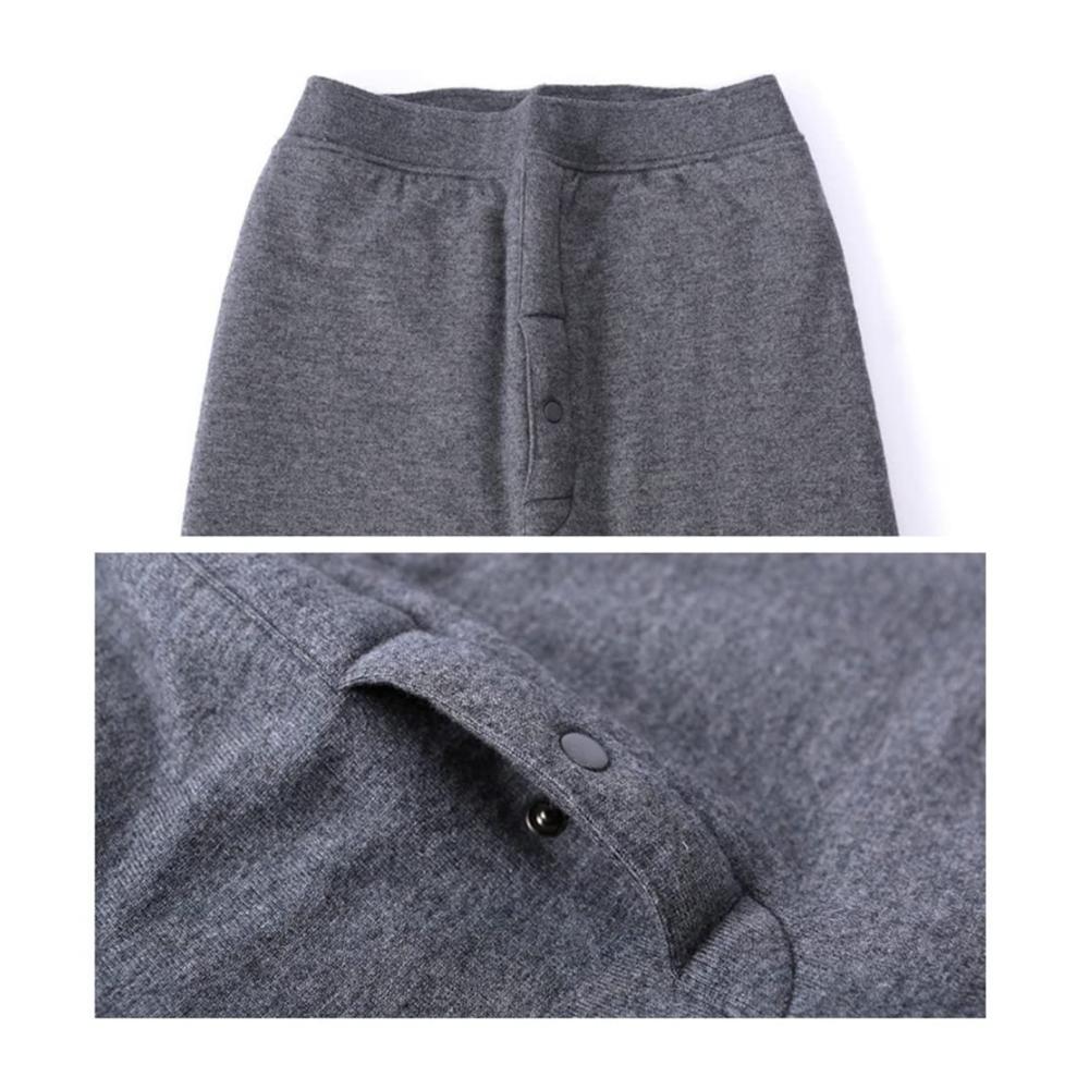 Merinowolle Fleece Thermounterwäsche für Herren und Damen - Warme Winterleggings und Basisschicht