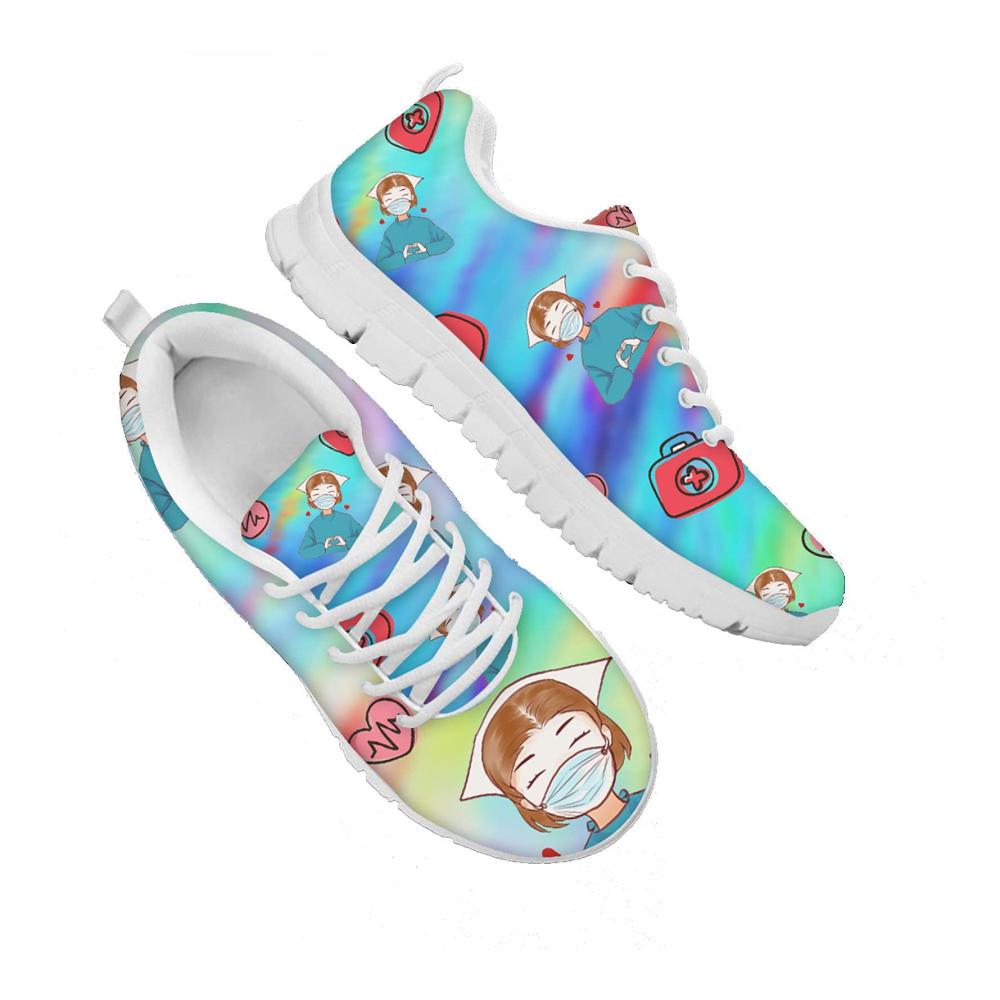 Trendy Colorful Nurse 1