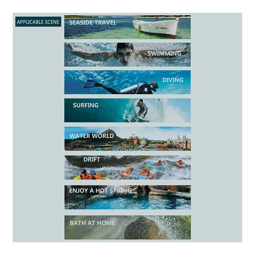 Surf Poncho & Kapuzenhandtuch - Wickeltuch Robe aus Dicker Mikrofaser für Erwachsene Schnell Trocknend und Warmhaltend beim Surfen und am Strand - Leichte und Bequeme Kleidung Wechseln