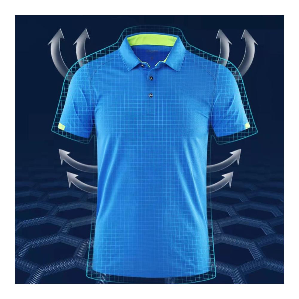 Personalisierte Polo-Shirts für Herren Exklusive Stickerei kurze Ärmel ideale Arbeitskleidung und Golf-T-Shirts