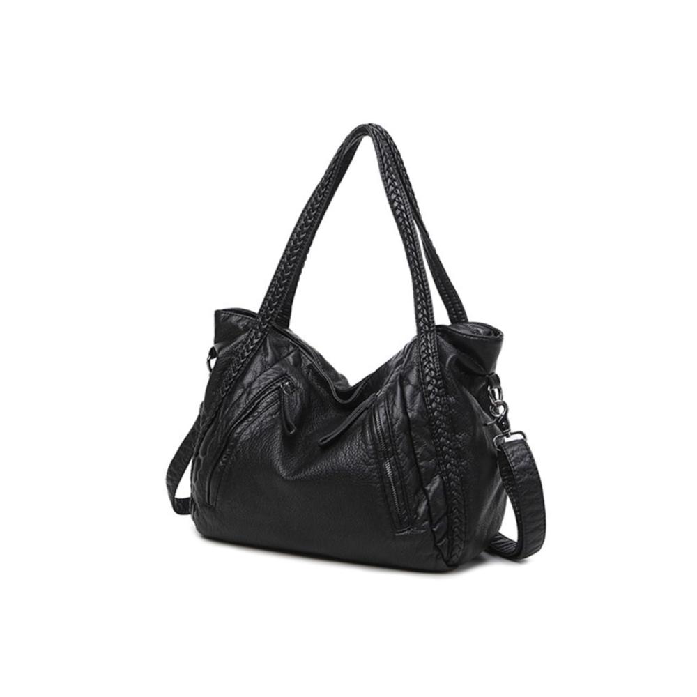 Gewebte Umhängetasche im Retro-Stil - Modische Damen Schultertasche