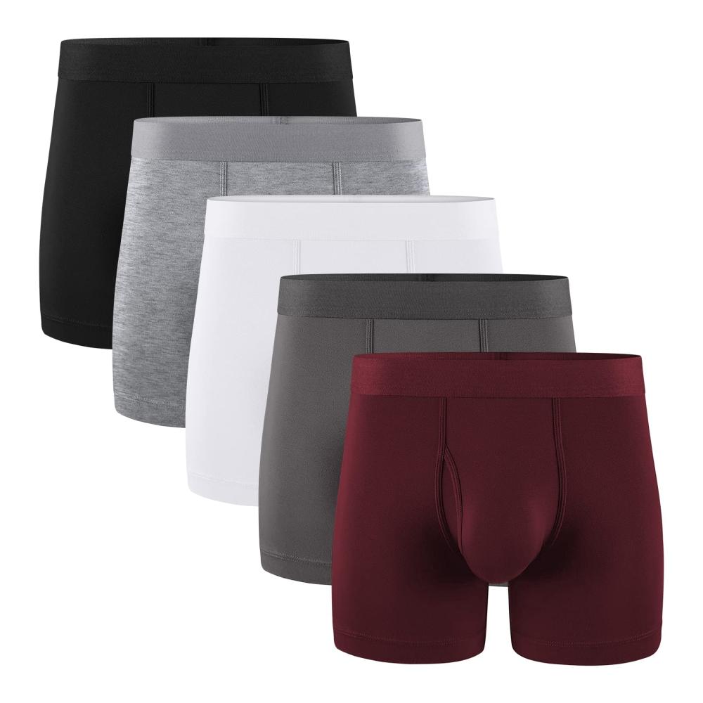 C4: 5er Pack- Weinrot/Schwarz/Weiß/Grau