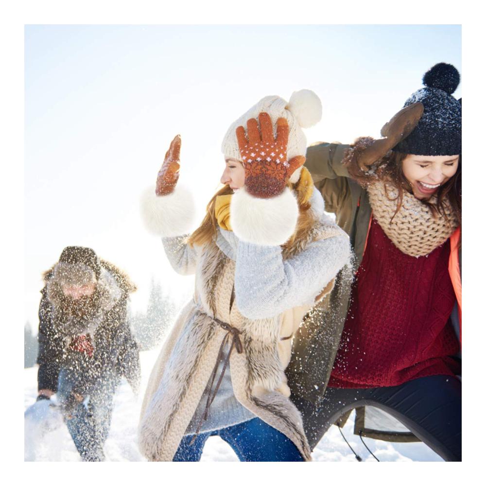 Winterliche Eleganz SwirlColor Kunstpelz Armwärmer & Manschetten - Warme Handgelenk Bands für Frauen