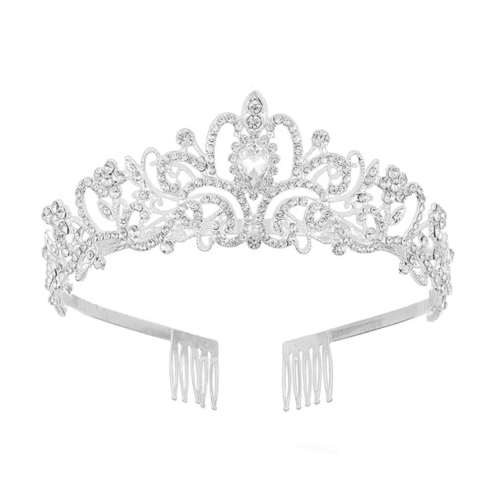 Vintage Tiara Diadem für Brautprinzessinnen – Exquisite Königinnenkrone für Hochzeit Geburtstag und Party