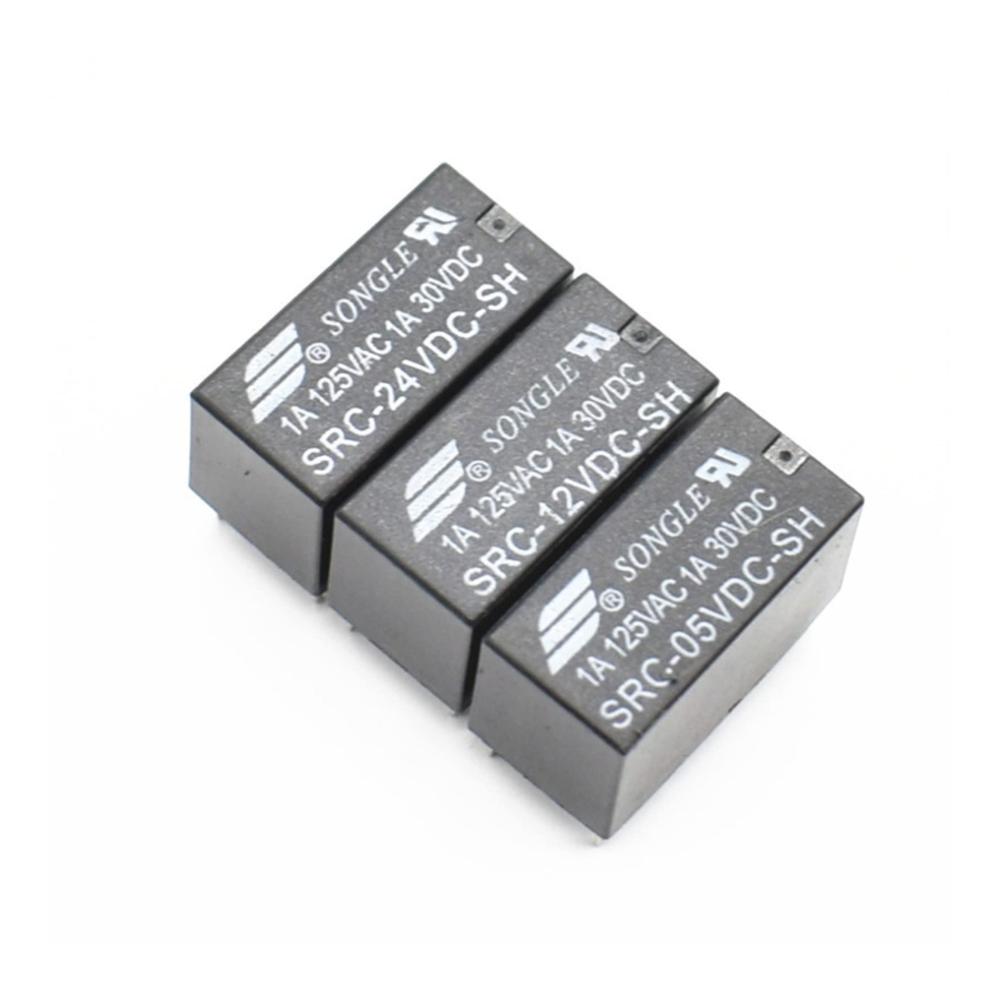 8-Pin Relais Industrie & Handwerk - SRC-05VDC-SH SRC-12VDC-SH SRC-24VDC-SH (Size 24V) - Zuverlässige 5V/12V/24V Relais