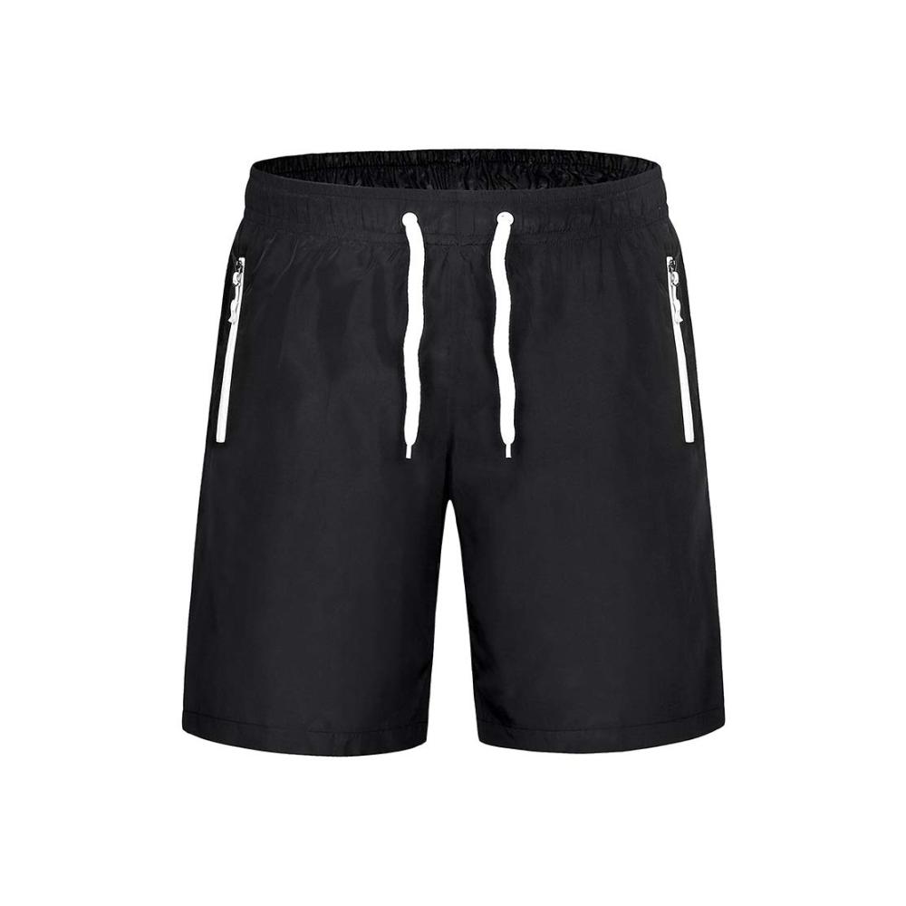 Herren Sport Shorts - Atmungsaktiv für Aktiv Fitnessstudio Trainieren und Badehose in Schwarz und Weiß Größe 6XL (Tag 8XL) UK/EU/US/AUS/MEX
