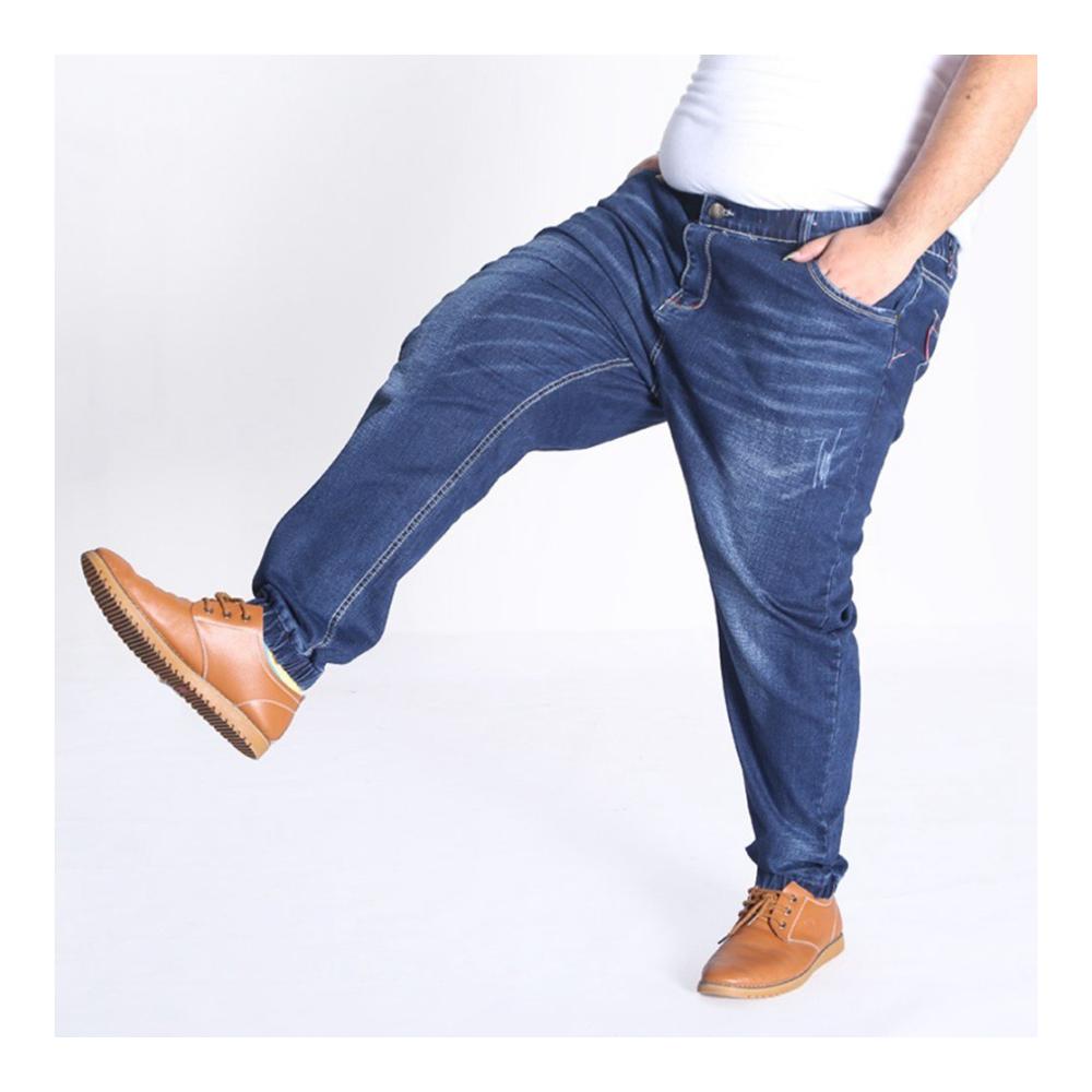 Herren Jeans Übergröße Bequeme Freizeit-Denim mit hoher Dehnbarkeit
