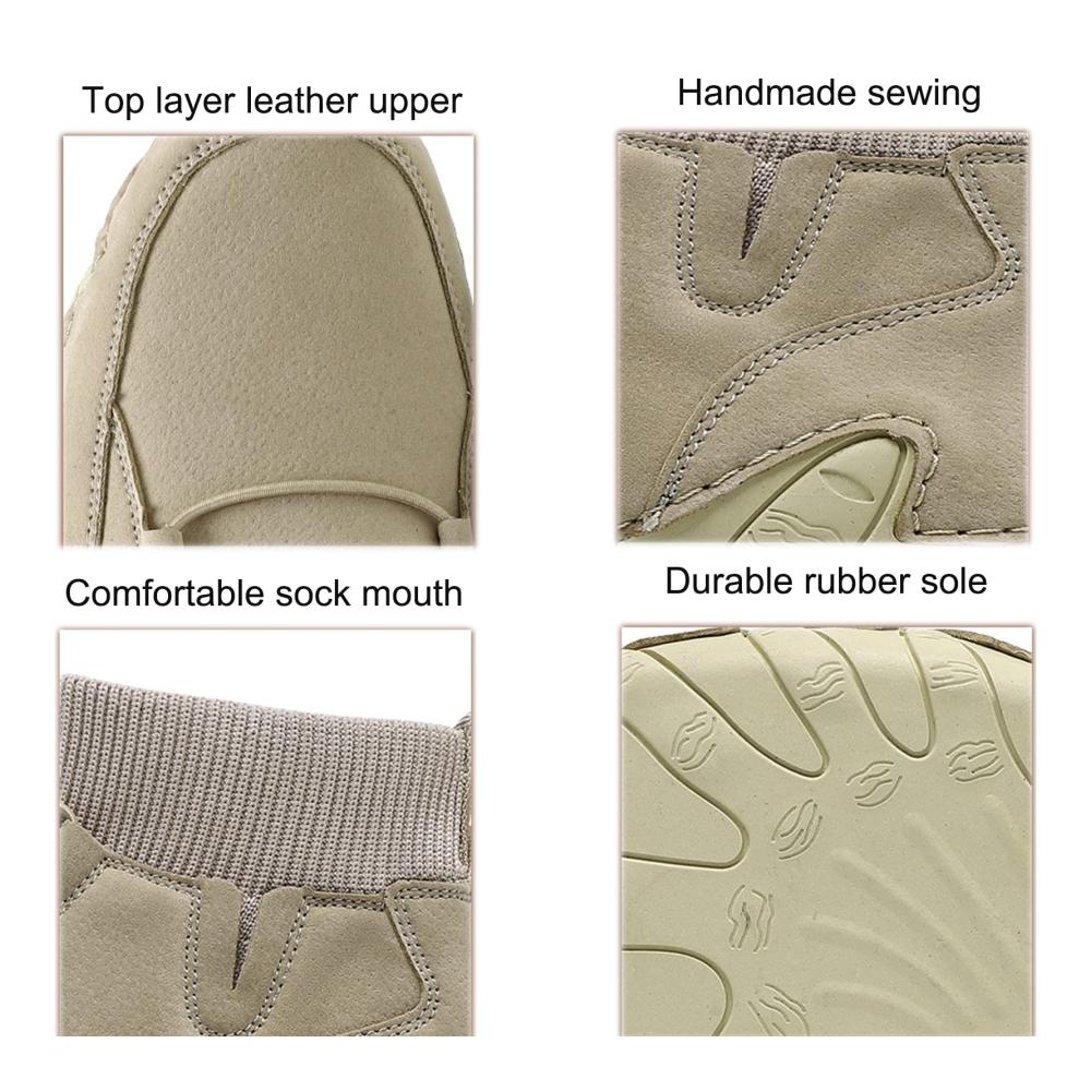 Italienische Handgefertigte Lederstiefel für Herren – Hochwertige Wasserdichte Sneakers Atmungsaktive Chukka mit Rutschfester Sohle von Beck-Schuhe