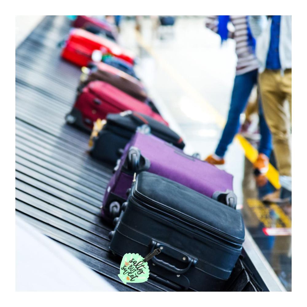 40er-Set Koffer- und Taschenanhänger - Bunte Strandmotive Gepäckanhänger mit Labels