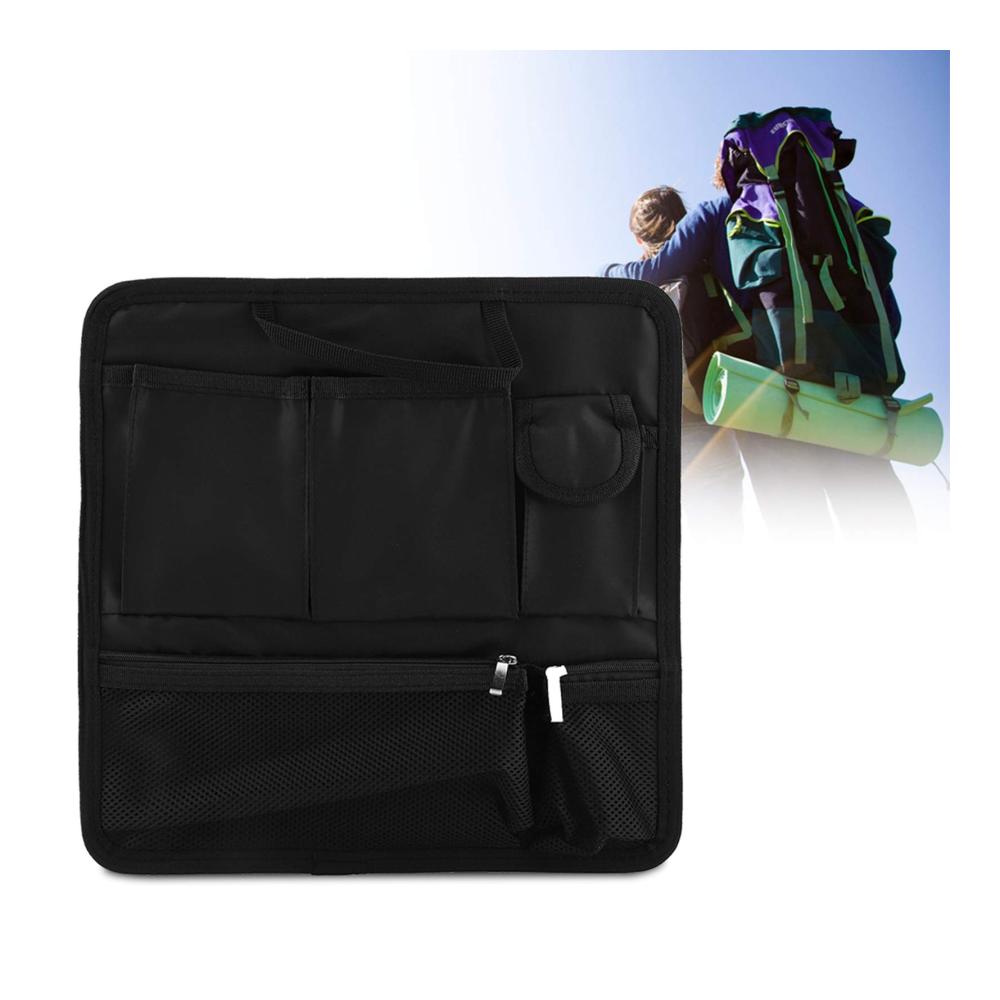 Taschenorganizer Rucksack-Einsatz Tragbarer Mini-Organizer mit Multi-Pockets Kleiner Taschenteiler für mehr Ordnung im schwarzen Rucksack
