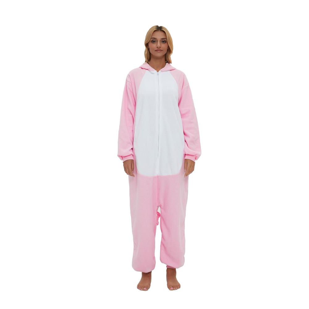 Tierischer Spaß SMITHROAD Jumpsuit - Fasching Halloween Cosplay - Fleece-Overall für Erwachsene - Unisex Schlafanzug & Nachtwäsche