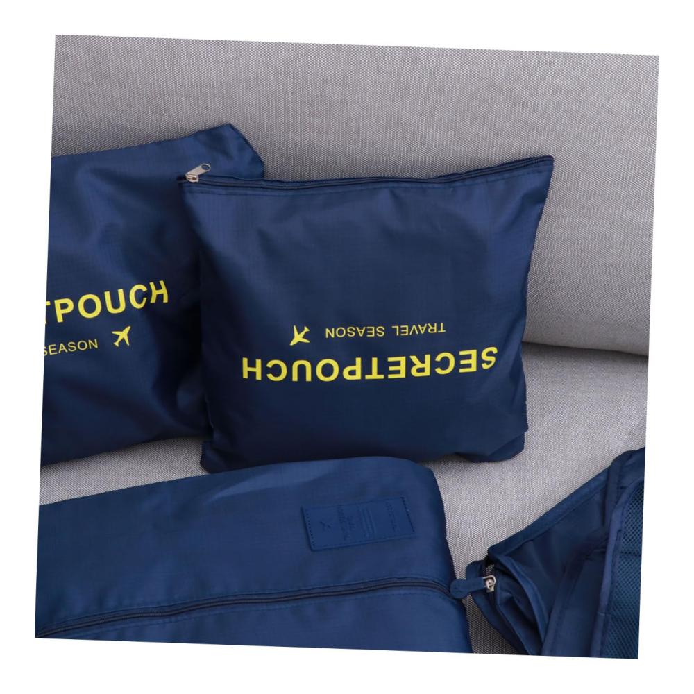 Kofferorganizer Set - 7-teilige Reisegepäcktaschen wasserdicht und einstellbar