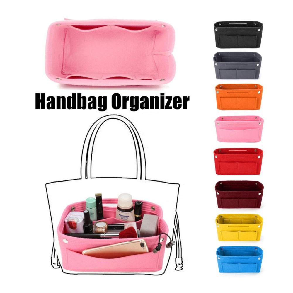 Handtaschen-Organizer Praktischer Filz Geldbörsen- und Kosmetikorganizer für Frauen