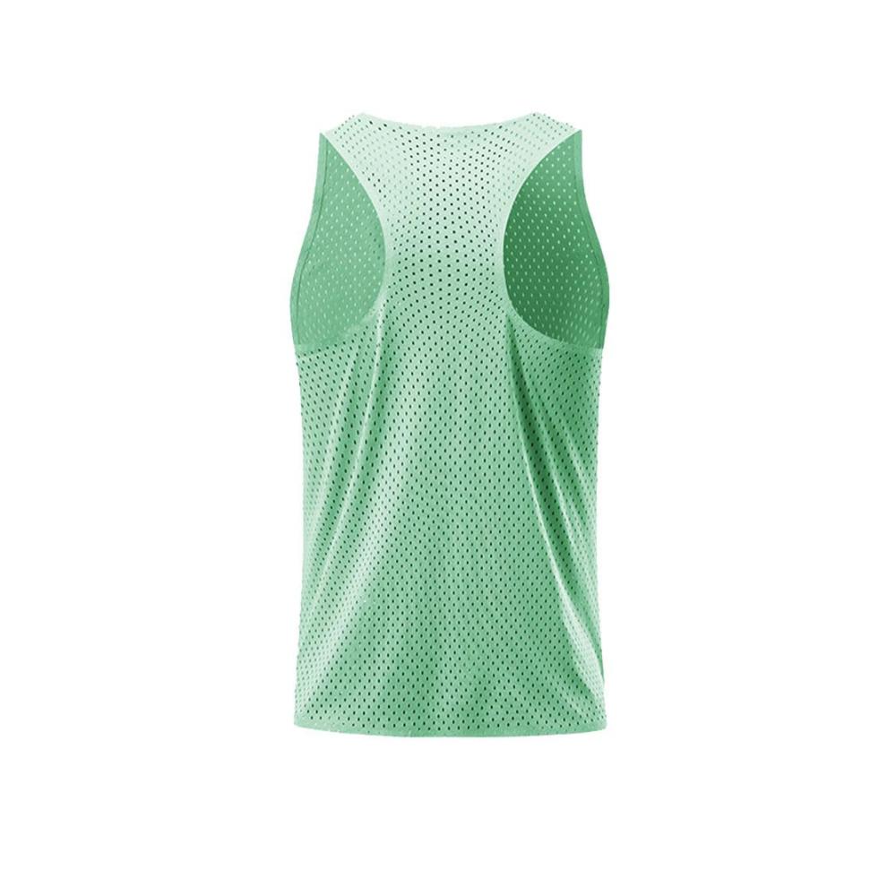 Trocken Laufweste für Herren - Leichte Trainingsweste mit Mesh Ärmelloses T-Shirt für Rennen und Workouts Schweißfestes Sportunterhemd Fitness Muskelshirt
