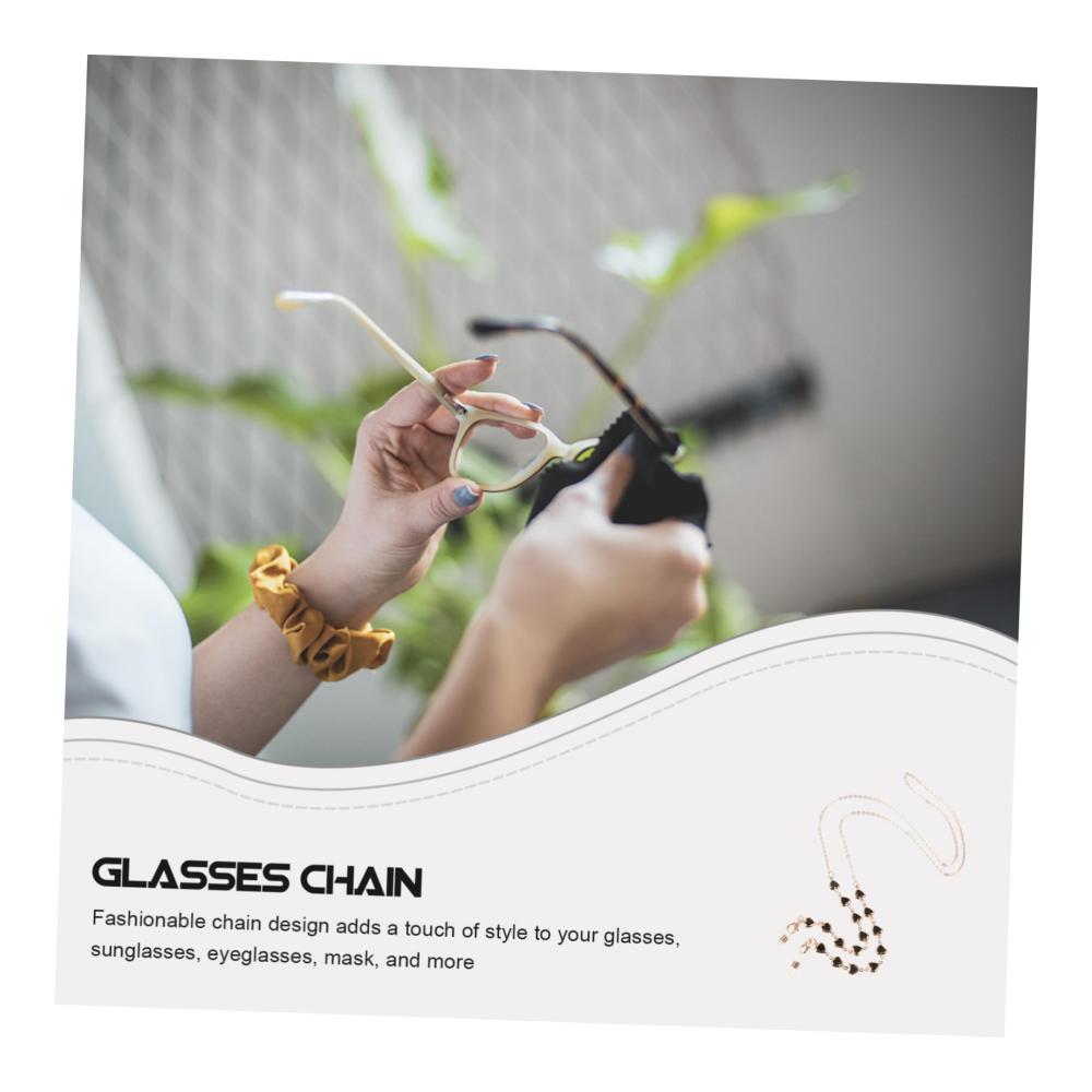Stylische Brillenbänder & -ketten für Damen | Sonnenbrillenketten mit Gesichtsschutz | Modische Brillenkettenhalter | Trendige Brillenbänder & -halter | Elegante Damen Brillenkette | Praktisches Brillenband & stilvolle Brillenkette für Damen