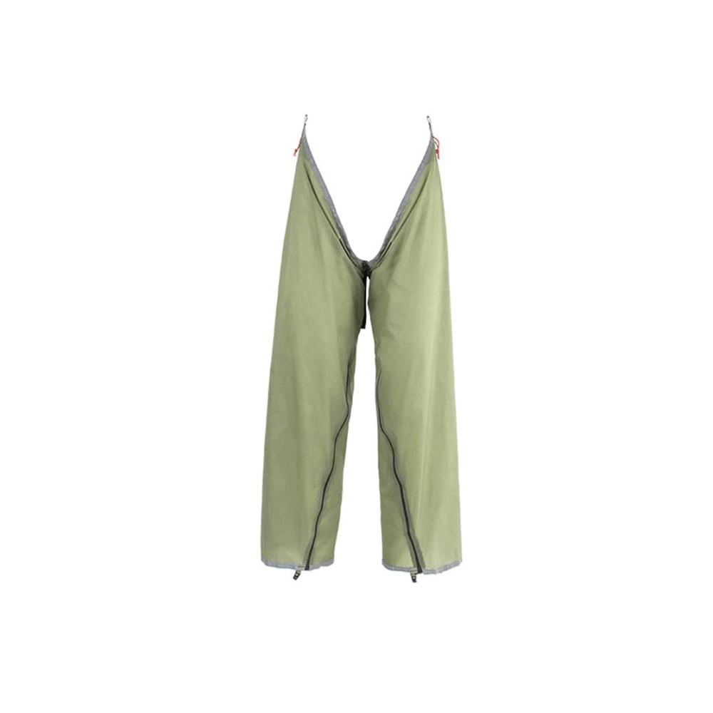 Outdoor Regenhose mit verstellbarer Passform - Grüne Multifunktionshose für Wanderungen und Outdoor-Aktivitäten tragbare Feuchtigkeitsresistente Regenbekleidung