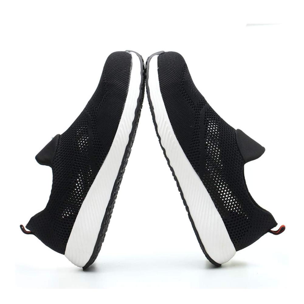 Sommer Sicherheitsschuhe Damen Herren | Leichte Sport-Arbeitsschuhe S3 | Atmungsaktiv Stahlkappen Sneaker-Design