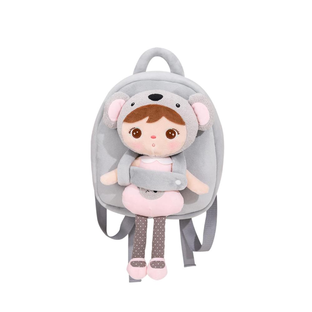 Kinderrucksack 3D Cartoon Plüsch – Perfekte Schultasche für Kindergarten Jungen und Mädchen