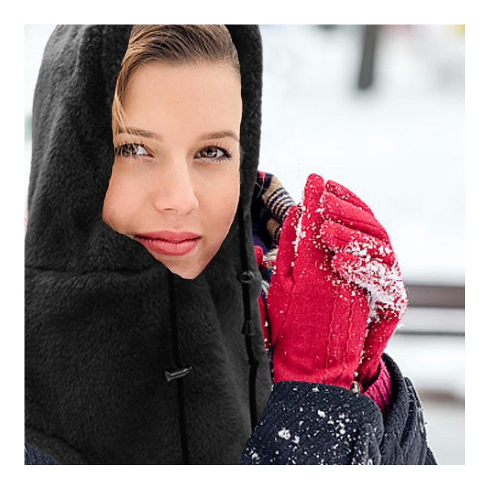 Sturmhauben Ski Mask 2er Set - Thermische Balaclava für Winter verstellbare Kapuze und Schal ideal für Snowboarding Motorradfahren und mehr