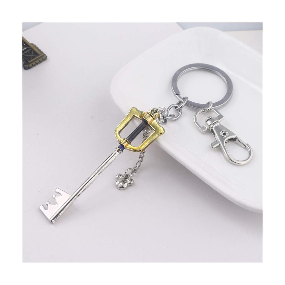 Damen Djujiabh Schlüsselanhänger - Kingdom Hearts Cosplay Zubehör mit Soras Keyblade Keychain
