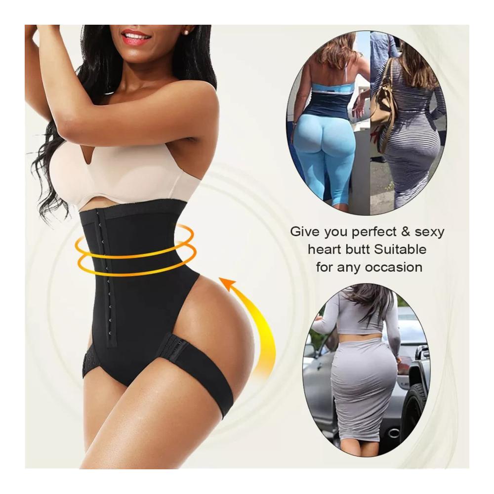 Bauchweg-Slip mit Po-Lifting Hochtaillierte Shapewear für Frauen zur Bauchkontrolle