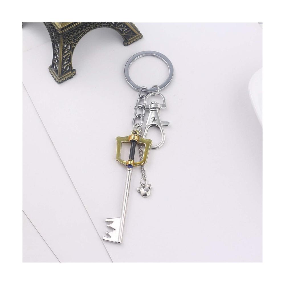 Damen Djujiabh Schlüsselanhänger - Kingdom Hearts Cosplay Zubehör mit Soras Keyblade Keychain