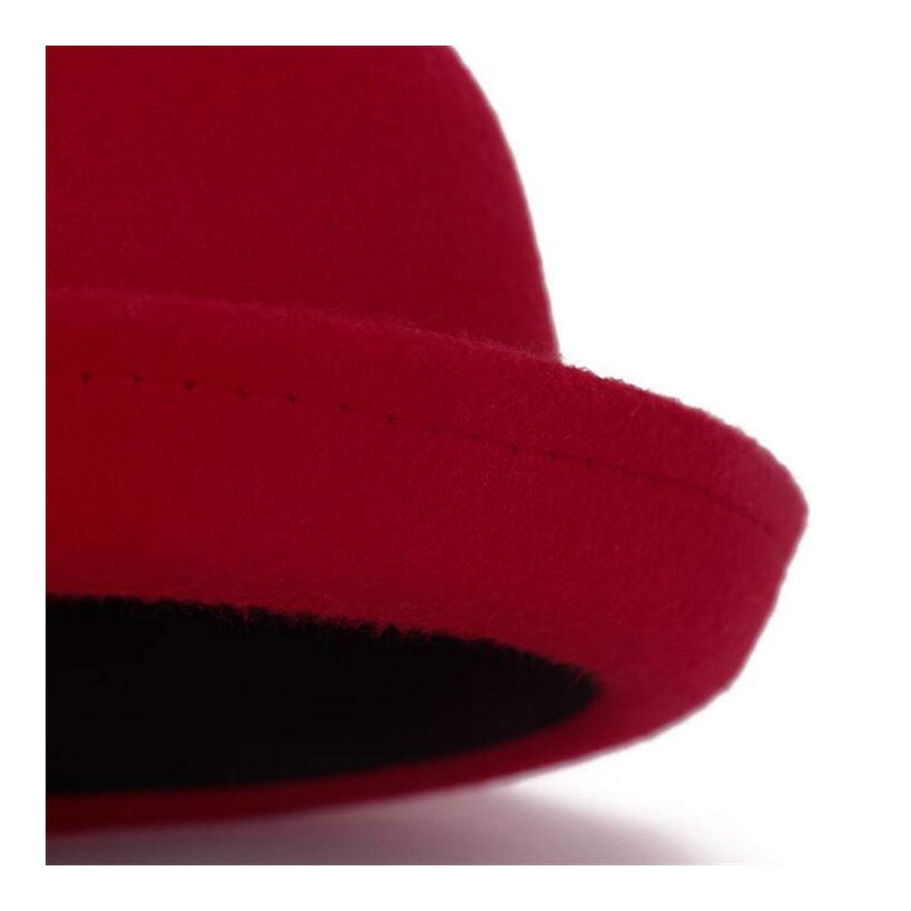 Fedora Hut - Stilvolle Filz-Kuppelkappe für Damen und Herren