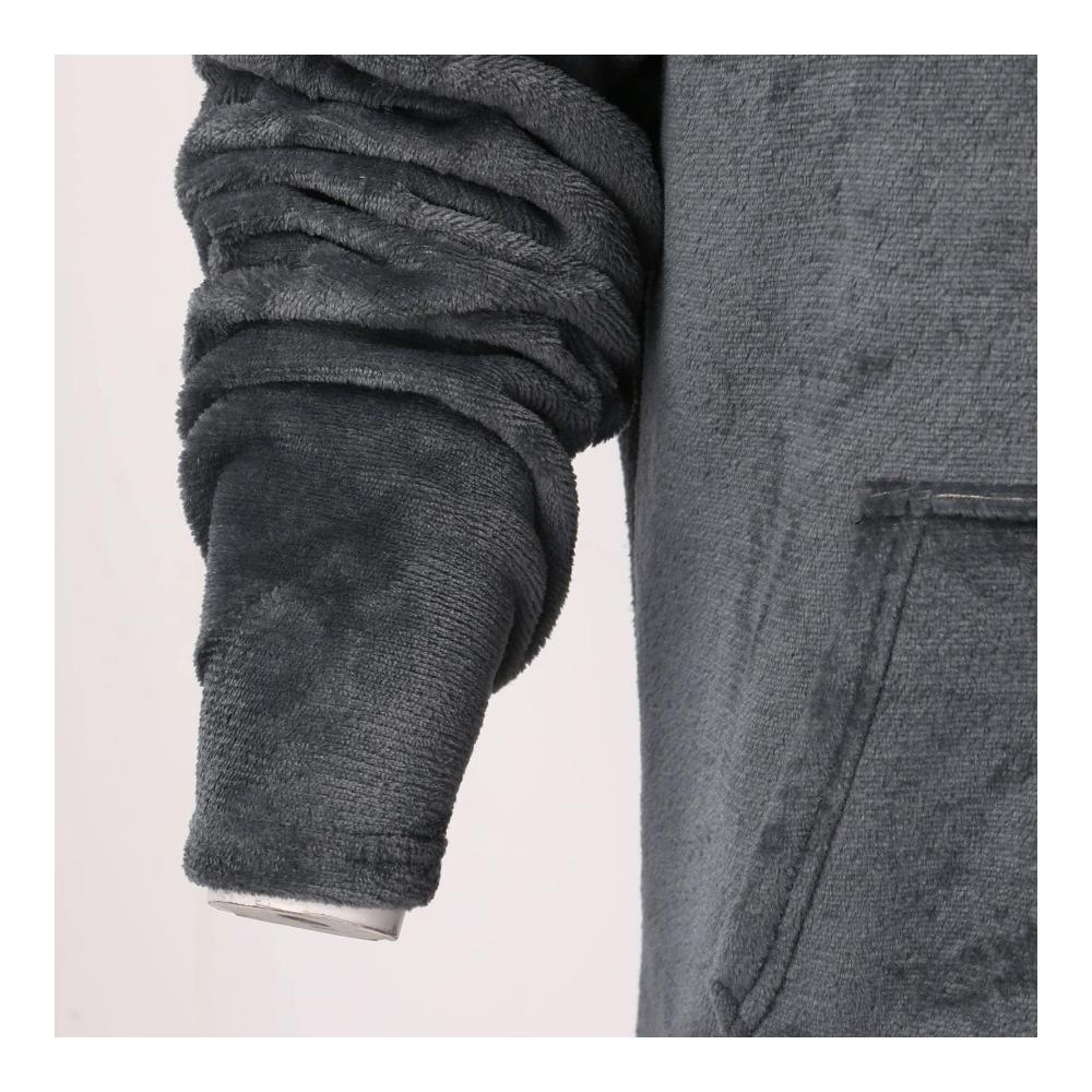 Winter Fleece Pyjama Set für Herren - Zweiteiliger Schlafanzug mit Langarmoberteil und Schlafhose aus weichem Flanell - Loungewear für Teenager Jungen