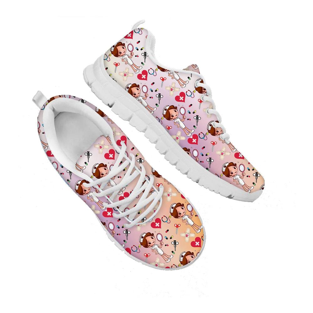 Trendy Orange Pink Nurse 1