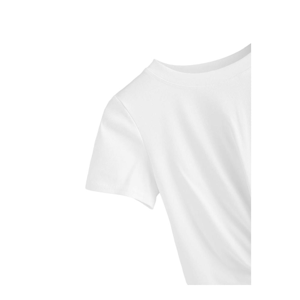 Crop T-Shirt Damen SOLY HUX Twist Vorn Oberteile - Trendige Tops mit Style und Komfort