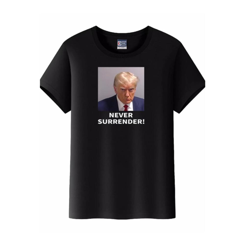Donald Trump Mugshot T-Shirt – Keep America Great with this Officially Licensed Lock Him Up Tee
