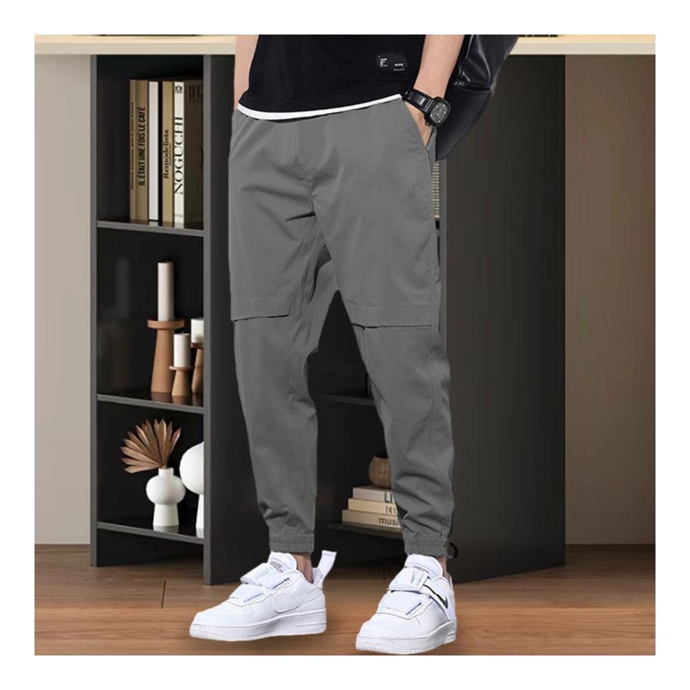 Herren Fleece-Jogginghose mit Taschen | Winter Sport-Hose Größe M-4XL