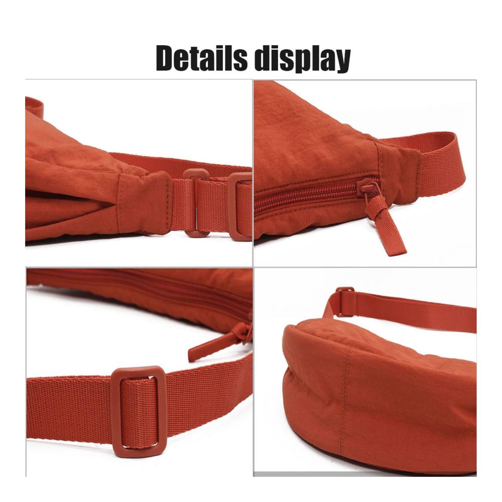Dumpling Crossbody Bags für Frauen – Stilvolle Umhängetaschen mit halbmondförmigem Design