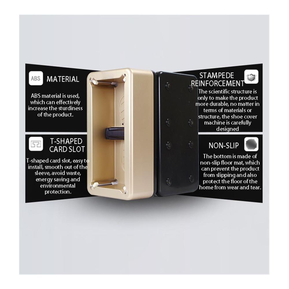 Automatische Schuhtaschen-Überschuhmaschine für den Innenbereich - Vollautomatische Schuhüberzugsmaschine mit Schuhform ideal für Haushalt und Büro