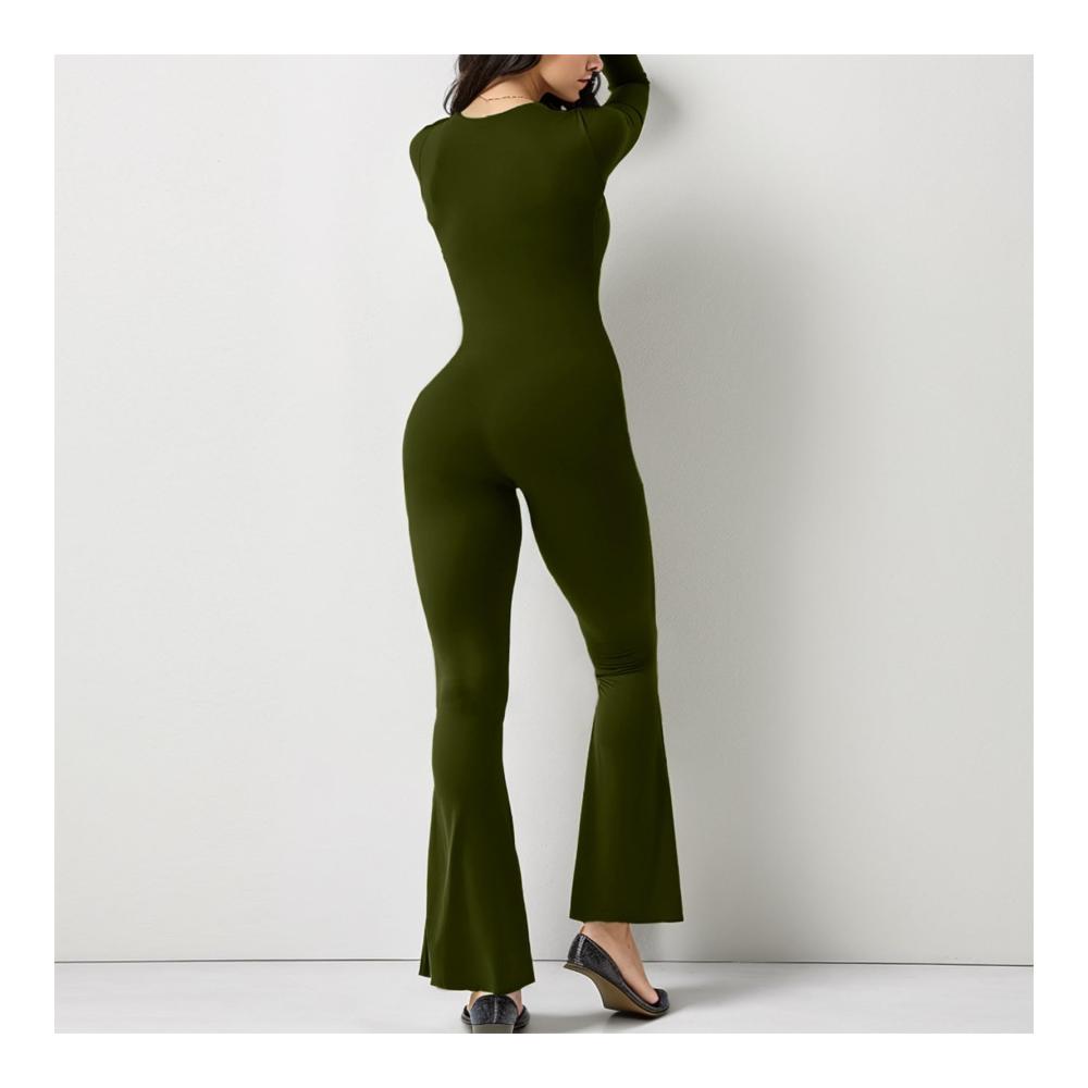 Langarm Damenbody mit Rollkragen | Elegant Sexy & Stretch | Fleece Shapewear für Damen